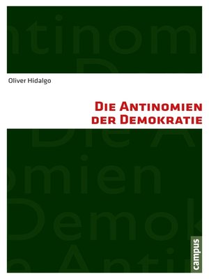 cover image of Die Antinomien der Demokratie